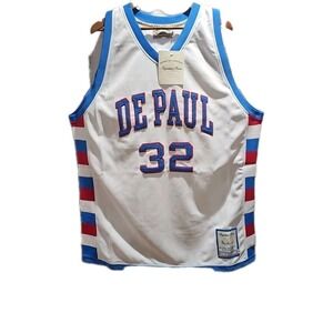 Depaul Blue Demons Terry Cummings 1979-82 Hardwood Legends Jersey Size 3XL